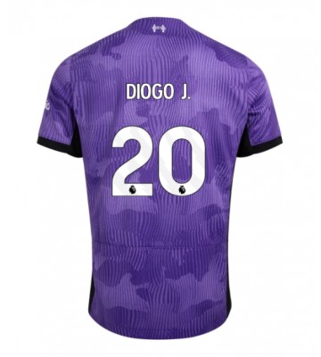 Liverpool Diogo Jota #20 Tercera Equipación 2023-24 Manga Corta